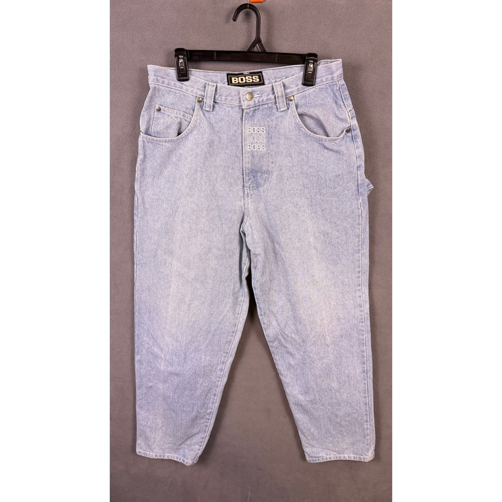 VTG Boss Carpenter Jeans Mens 33x32 Performance Sportswear Baggy Skate Grunge